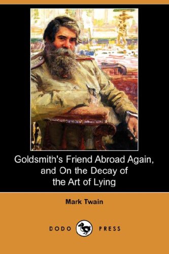 Goldsmith's Friend Abroad Again