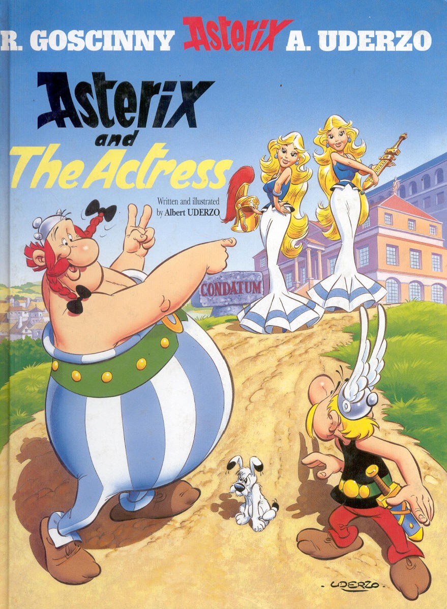 Asterix and the actress