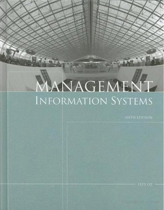 Management Information Systems