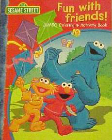 Sesame Street Coloring Book