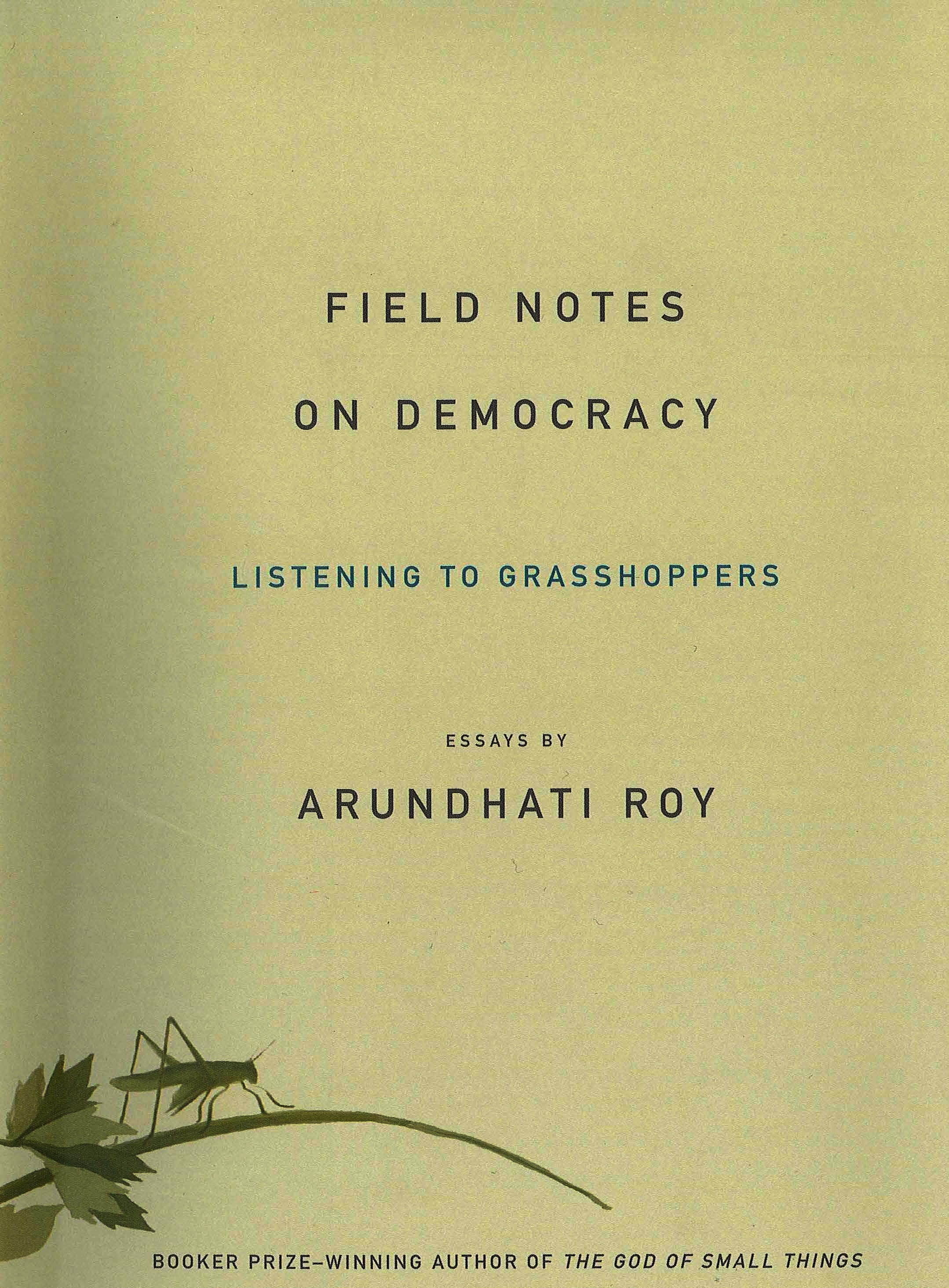 Field Notes on Democracy