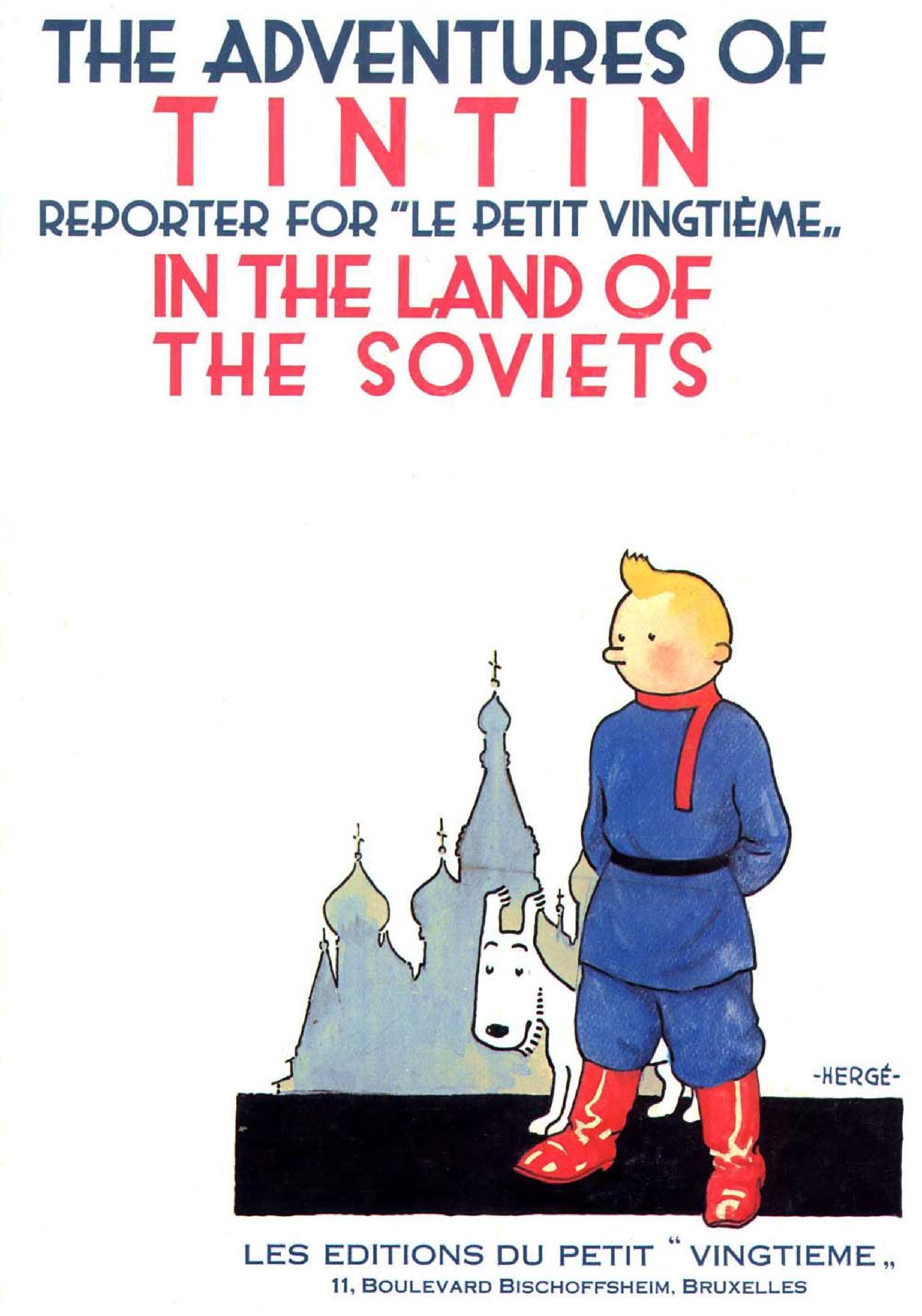 Tintin in the Land of the Soviets